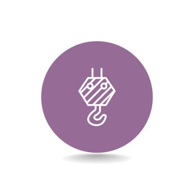 Yapı vinci kancası simgesi
