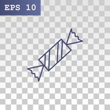 Doğum günü şeker simgesi