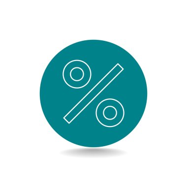 yüzde işareti simgesi