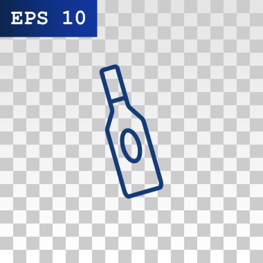 cam şişe sıvı simgesi