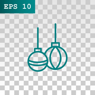 Noel baubles simgesi