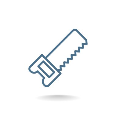 demir testeresi aracı simgesini