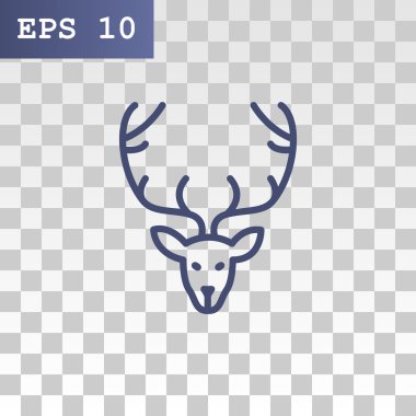 Noel geyiği simgesi