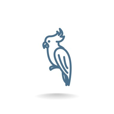 Papağan kuş simgesi