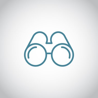 optik dürbün simgesi