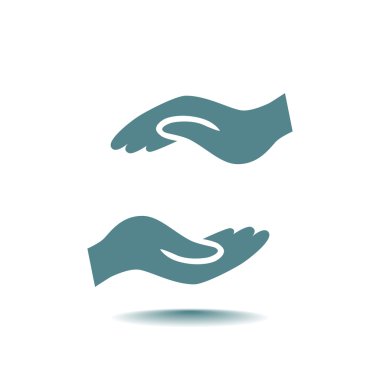 Yardım eller simgesini