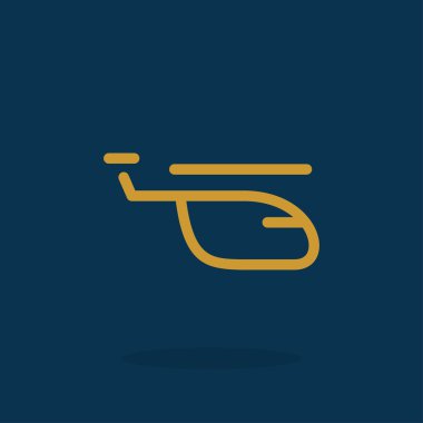 Helikopter uçak simgesi