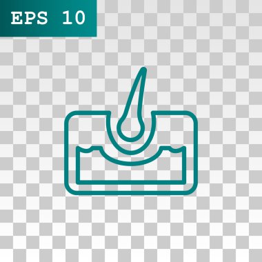 insan saçı simgesi 