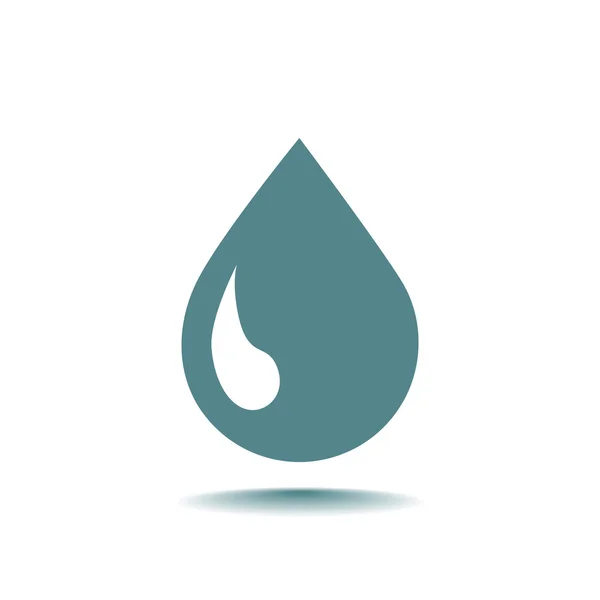 Liquid web druppelpictogram — Stockvector