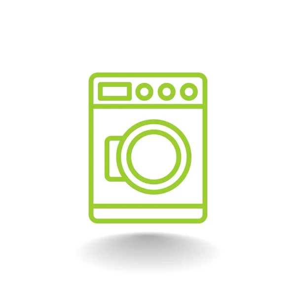 Icono de lavadora — Archivo Imágenes Vectoriales