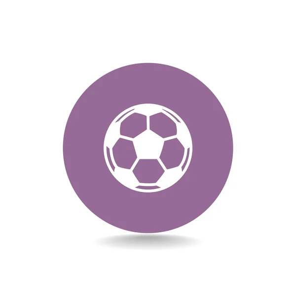 Soccer ball icon — Stock Vector