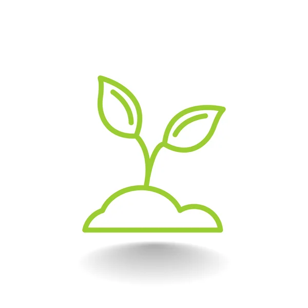 Plant sprout icon — Stock Vector