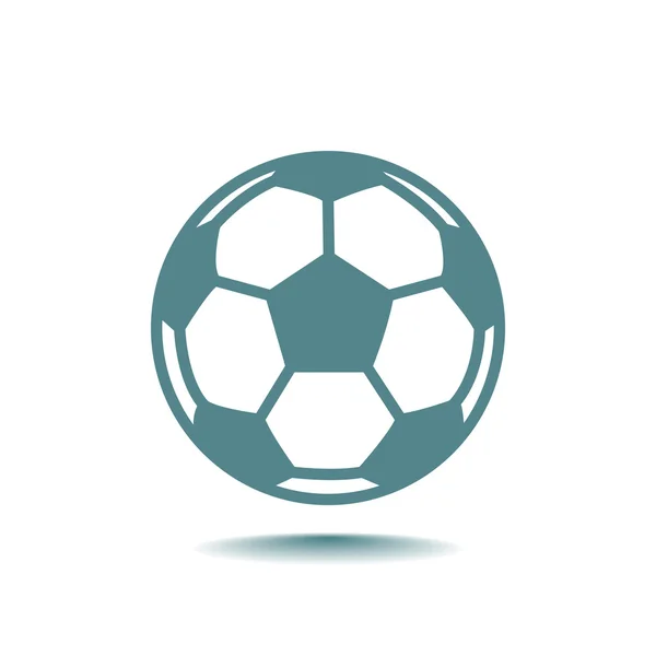 Ikona piłki nożnej — Wektor stockowy
