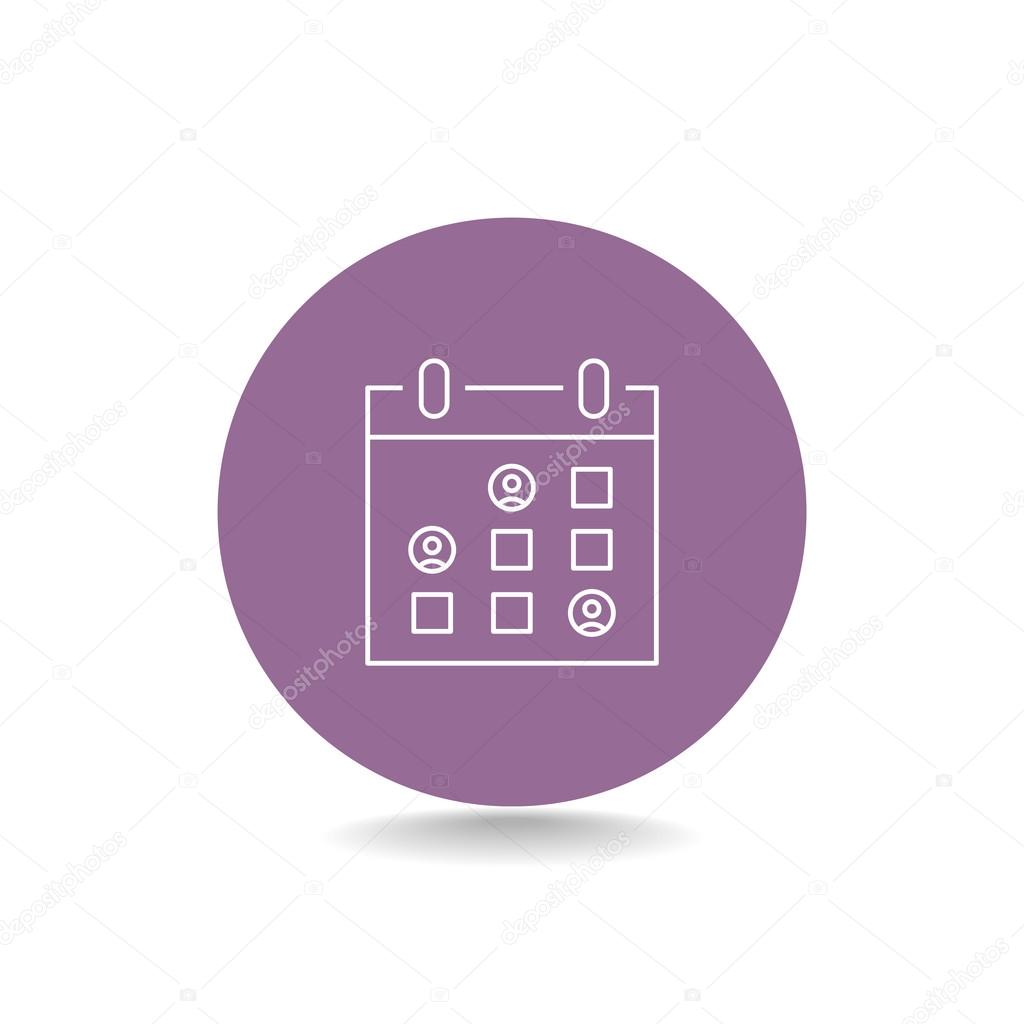 calendar web icon