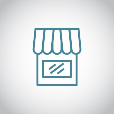 dükkan ya da mağaza simgesi