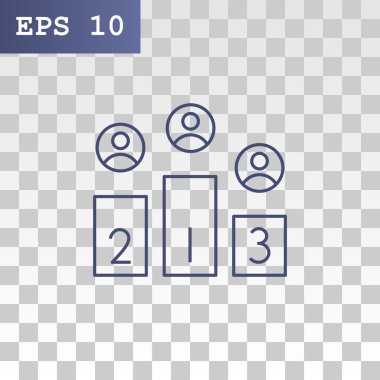 Kazanan podyum simgesi