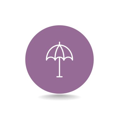 Plaj şemsiye simgesi