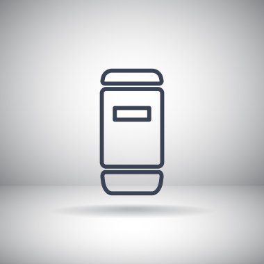 yiyecek kabı simgesi