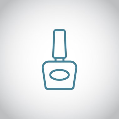 kozmetik şişe şablon simgesi