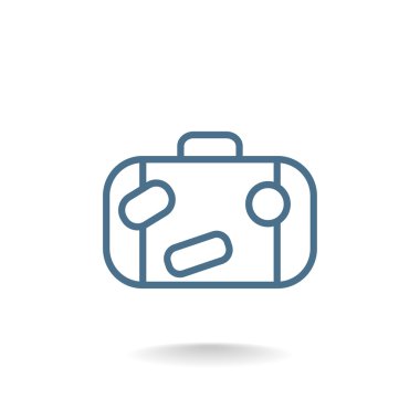 turist çanta simgesi