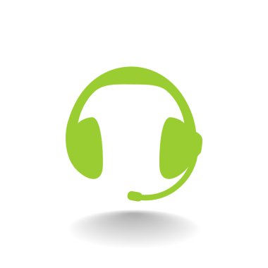 kulaklıklar, web simgesi.