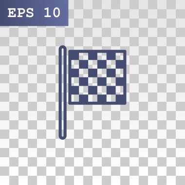 Damalı bayrak simgesi