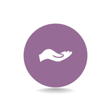 Sadaka web simgesi vermek.