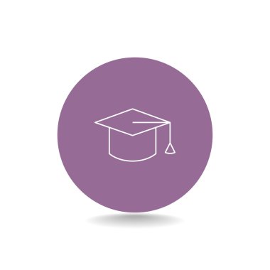 Öğrenci şapka simgesi