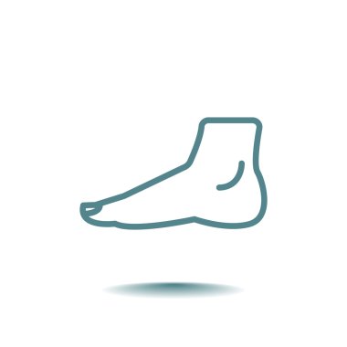 İnsan ayağı simgesi 