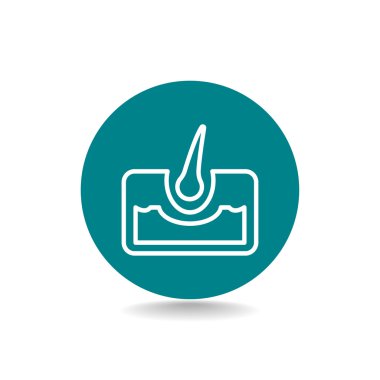 insan saçı simgesi 