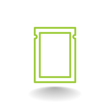 Polietilen torba simgesi