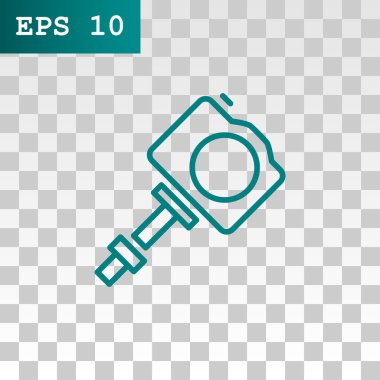 Monopod ile fotoğraf makinesi için selfie