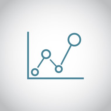 iş büyüyen grafik sunum simgesini