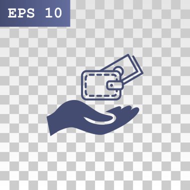 M-cüzdan'el simgesi.