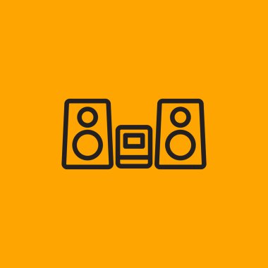 ev ses sistemi simgesi