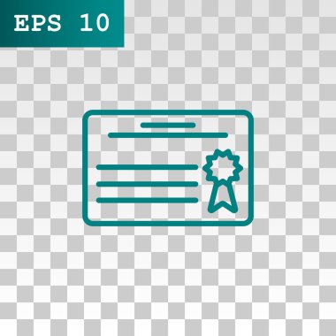 Diploma veya sertifika simge