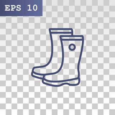 Sakız çizmeler simgesi