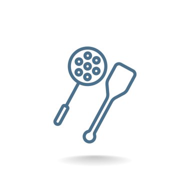  kaşık ve spatula simgesi