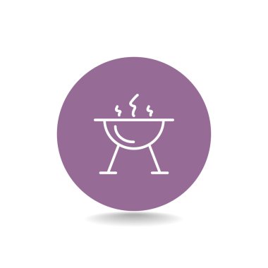 mangal barbekü simgesi