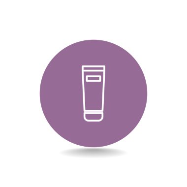 Jel, köpük veya sıvı sabun şişe simgesi