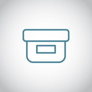 yiyecek kabı simgesi