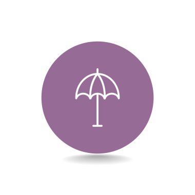 Plaj şemsiye simgesi