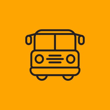 okul servisi simgesi