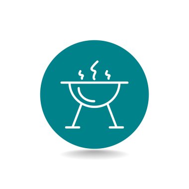 mangal barbekü simgesi