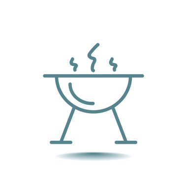 mangal barbekü simgesi