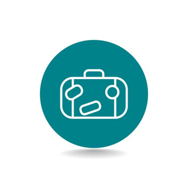 turist çanta simgesi