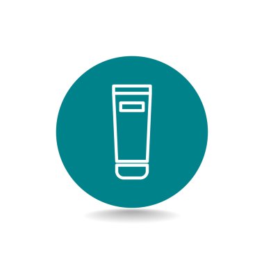 Jel, köpük veya sıvı sabun şişe simgesi