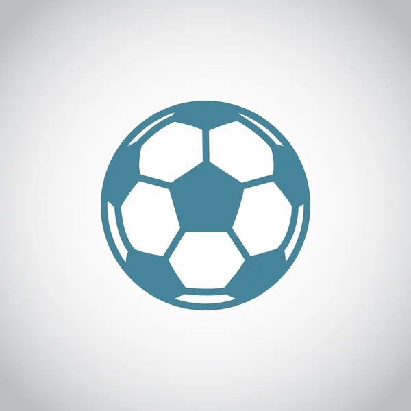 Ikona fotbalového míče — Stockový vektor
