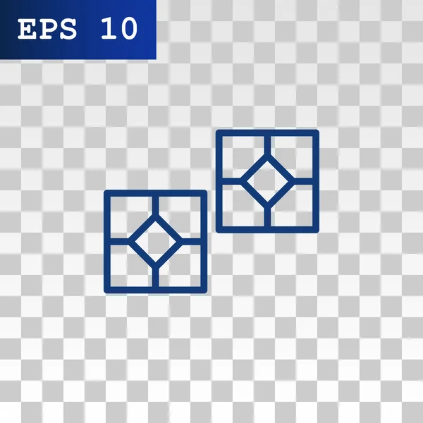 Icône carreaux de céramique — Image vectorielle