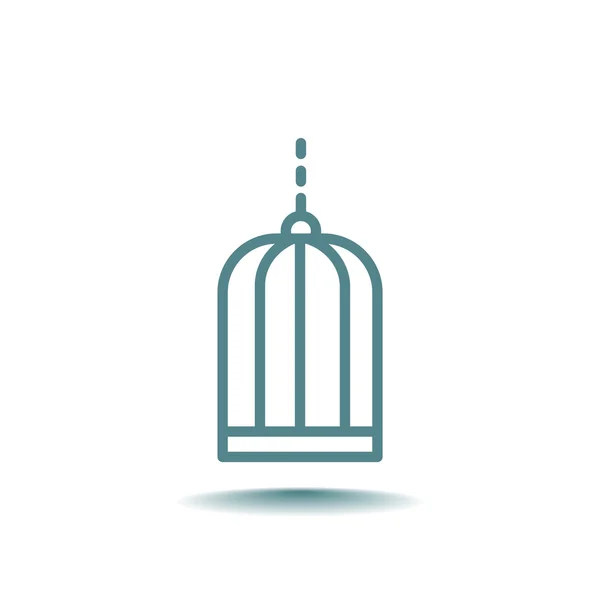 Bird cage icon — Stock Vector